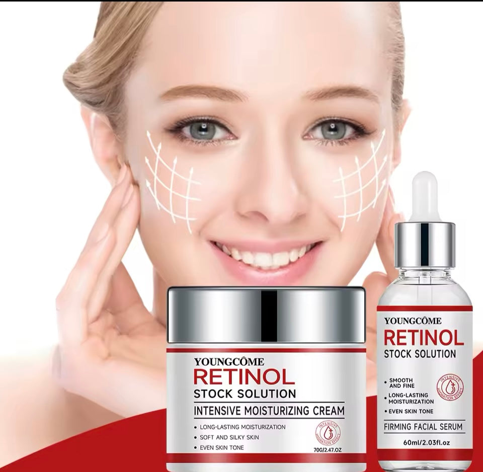 Crema facial Retinol crema y suero