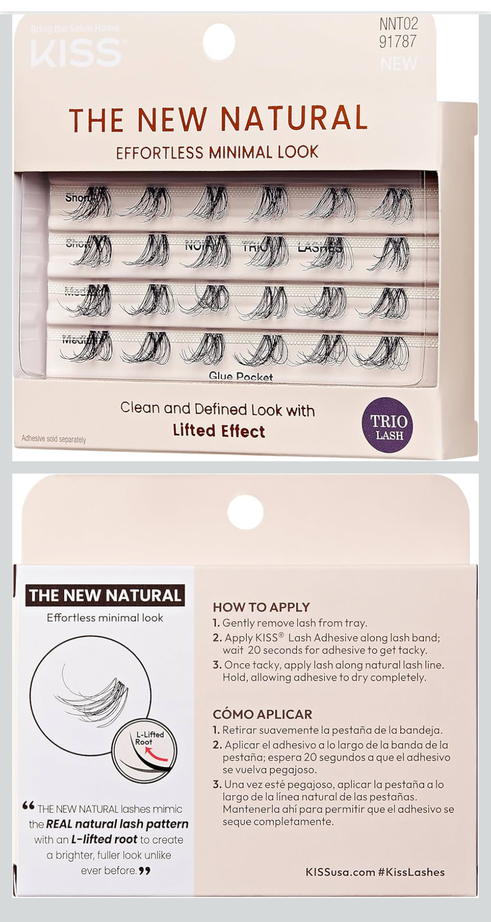 Kiss pestañas individuales